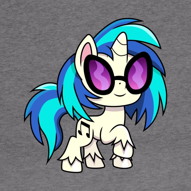 Pony Life Vinyl Scratch by CloudyGlow